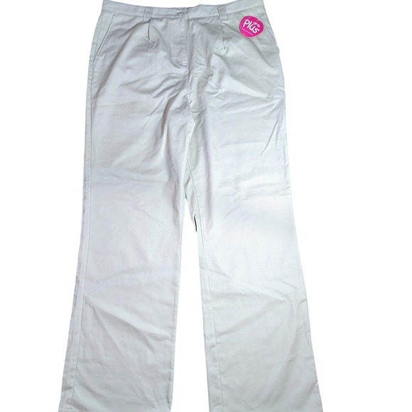 Izod Other - IZOD Girls Plus Schoolwear Pants Stain Repellent Adjustable  Khaki Size‎ 18 1/2